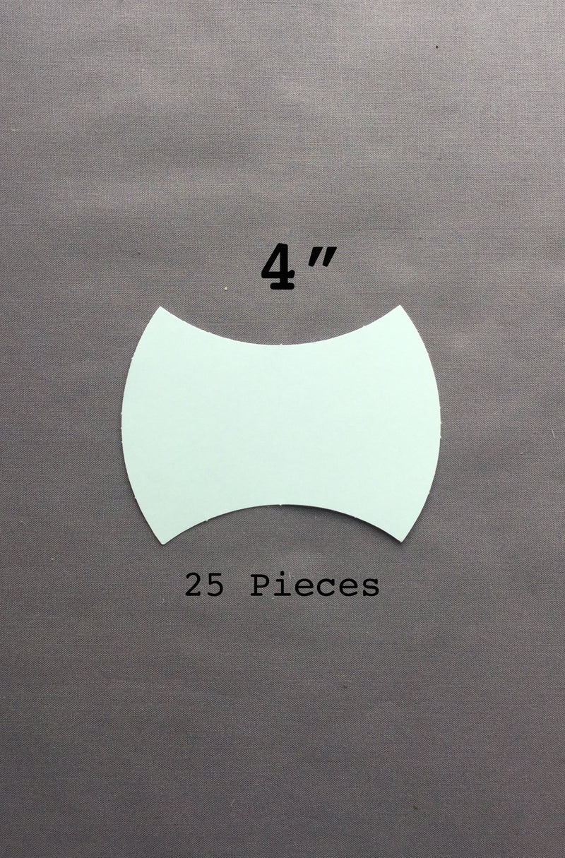 4-in Apple Core Paper Pieces 25 count