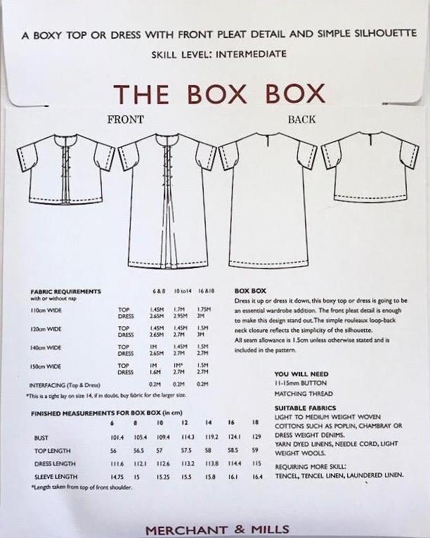 Box Box Pattern