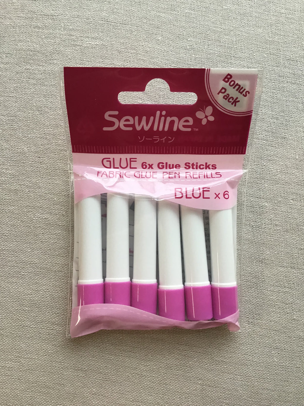 Sewline Blue Fabric Glue Pen Refills - Sewline