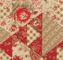grace patchwork red
