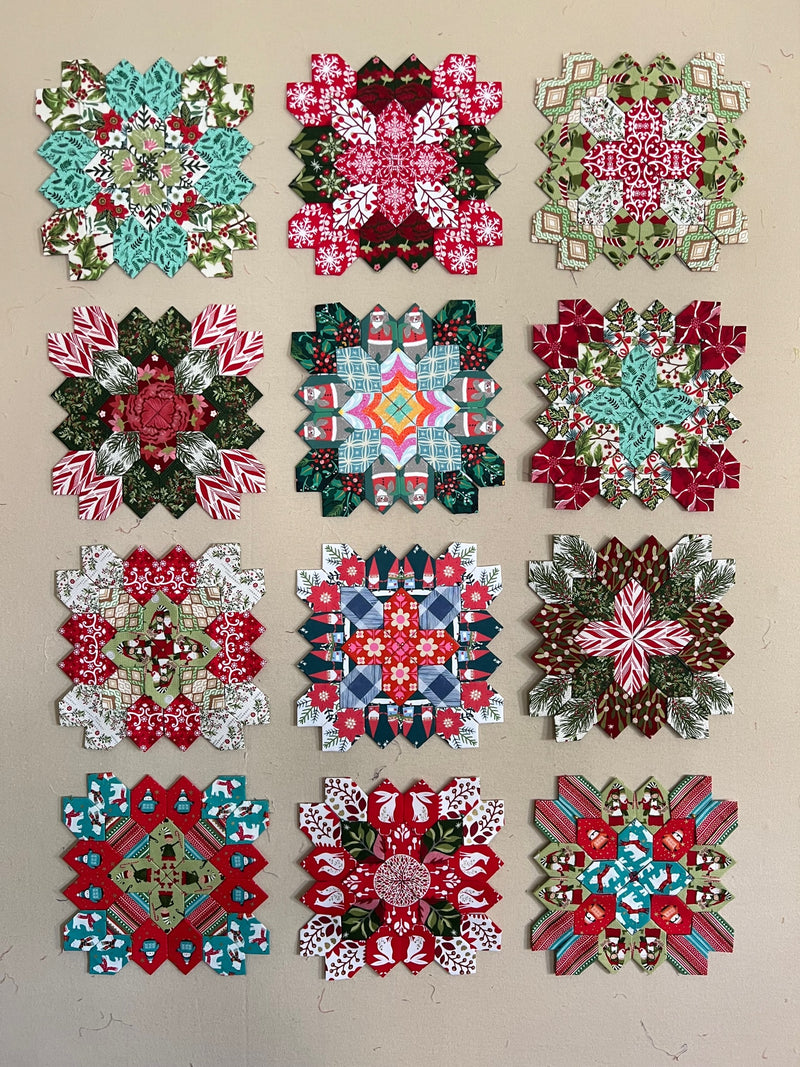 Lucy Sample Blocks: Candy Cane Christmas