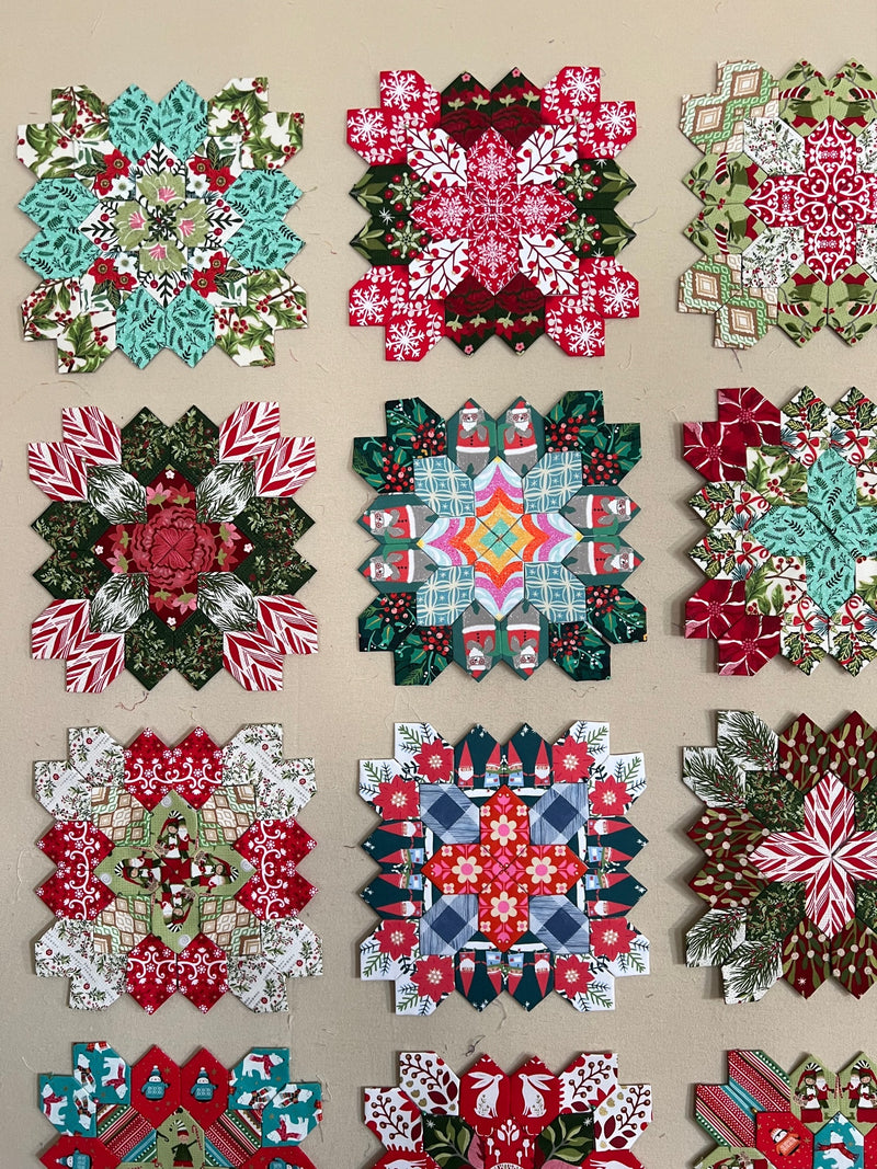 Lucy Sample Blocks: Candy Cane Christmas