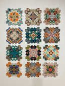 Lucy Boston Sample Blocks: Tortoise Shell