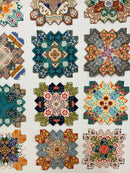 Lucy Boston Sample Blocks: Tortoise Shell