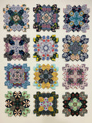 Lucy Boston Sample Blocks: Mimosa Season