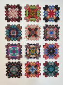 Lucy Sample Blocks: French Flowers