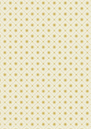 Yuletide Gold Metallic Stars Cream