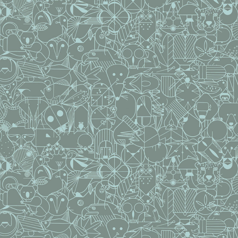 End Papers Seafoam