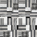 Roam Crossed Lines Black and White