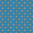 Flower Tile Blue