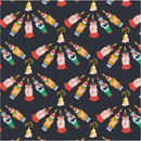 Caroler Candles Navy