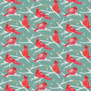 Mod Christmas Birds Cardinals
