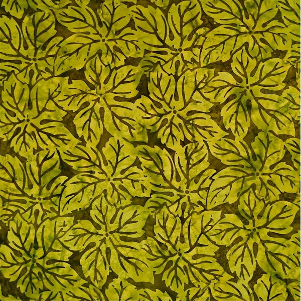 pistachio leafy tortuga verde batik