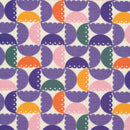 Blooming Groovy Laminated Organic Cotton