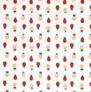 surfs up pineapples white