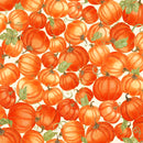 harvest bounty packed pumpkins ecru