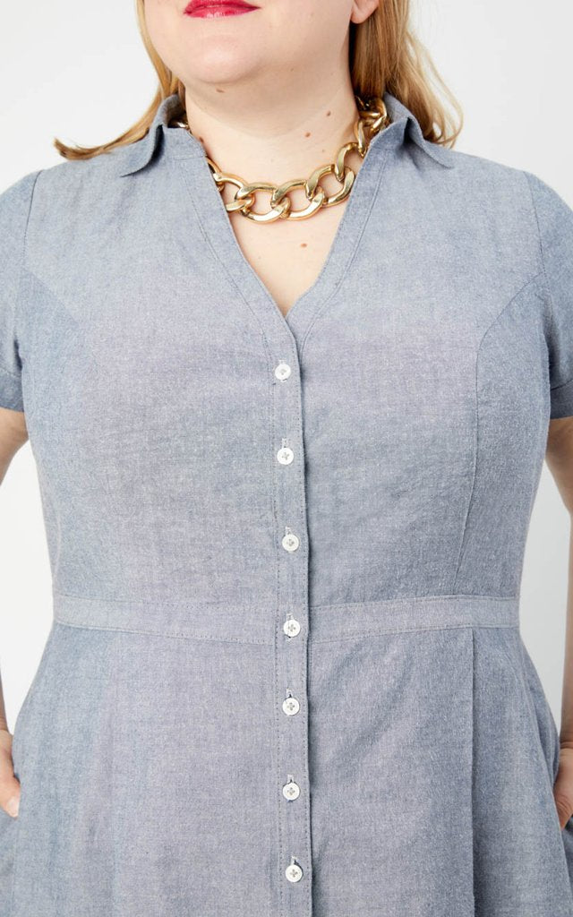 Cashmerette Lenox Shirtdress Pattern