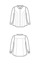 Cashmerette Harrison Shirt Pattern