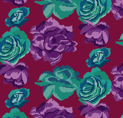Fall 2017 Rose Clouds Maroon