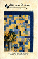 yellow brick road pattern