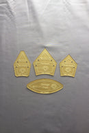 Brimfield Block Acrylic Fabric Cutting Template Set