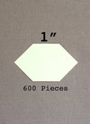 1-in Honeycomb Paper Pieces 600 count