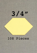 3/4-in Honeycomb Paper Pieces 108 count