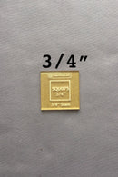 3/4-in Square Acrylic Template