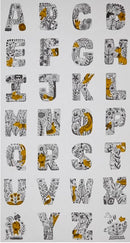 Lettered Panel Sunflower