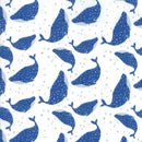 Ahoy Whales Snuggles Cloud