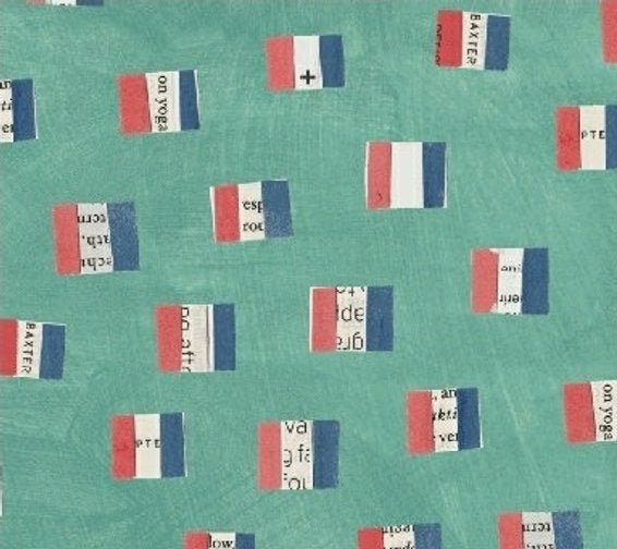 Wonder French Flags Aqua
