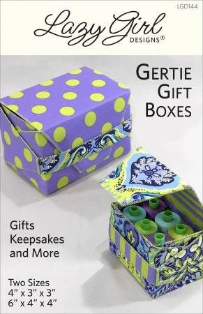 Gertie Gift Boxes Pattern