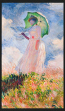 <i>Woman With a Parasol Facing Left</i> Panel