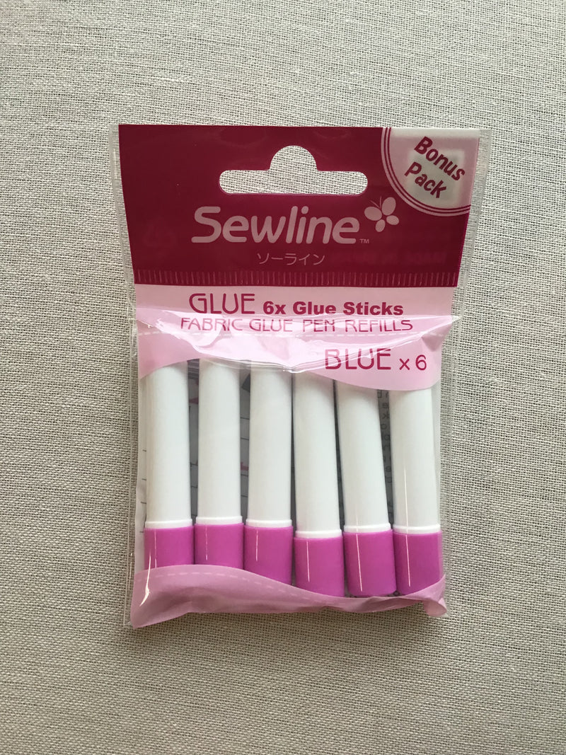 Sewline Fabric Glue Pen Refills 6 Pack 