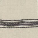 Cream Black Toweling