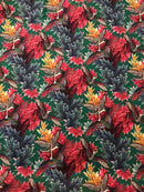 French Kimono Green Velveteen