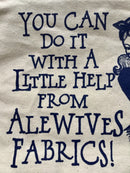 Alewives Fabrics <i>You Can Do It</i> Zippered Pouch