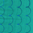 Stitched Scallop Denim