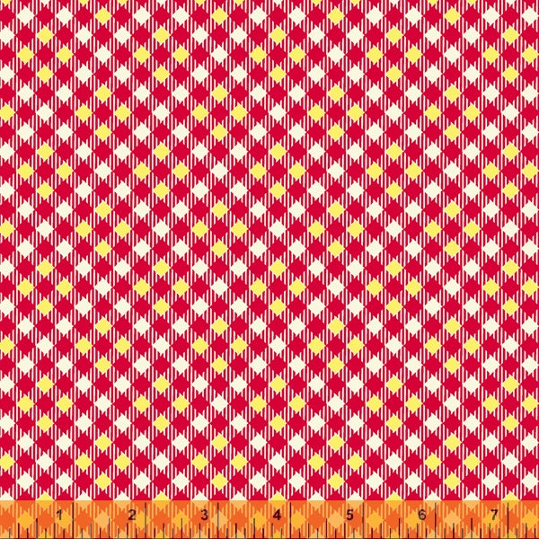 Five and Ten Pixy Plaid Red