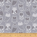 Cubby Bear Night Night Grey Flannel