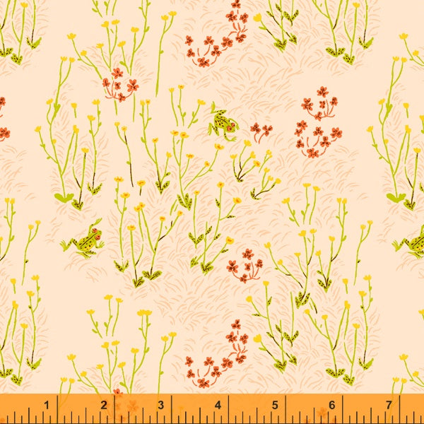 West Hill Tall Buttercups Palest Pink
