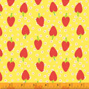 Sew Good Strawberries Yellow
