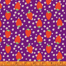 Sew Good Strawberries Purple