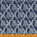 Isobel Diamond Floral Navy