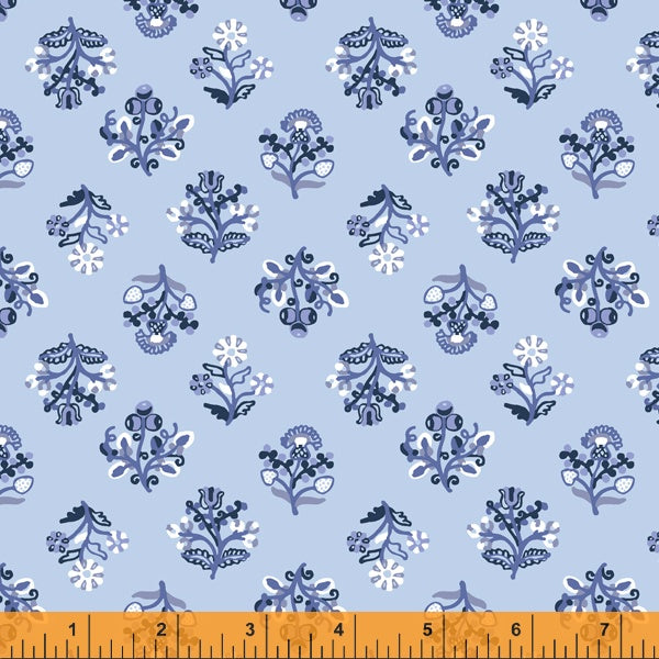 Isobel Embroidery Pale Blue