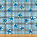 Darling Posey Plaid Blue