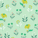 Wild Blooms Mint