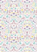 Mirrored Bunny and Chicks Cream