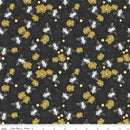 Honey Bee Floral Black