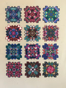 Lucy Sample Blocks: Fiction and Flowers